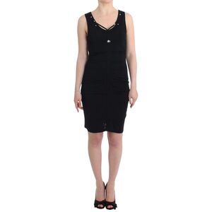 Roccobarocco Black pencil sheath Women's dress